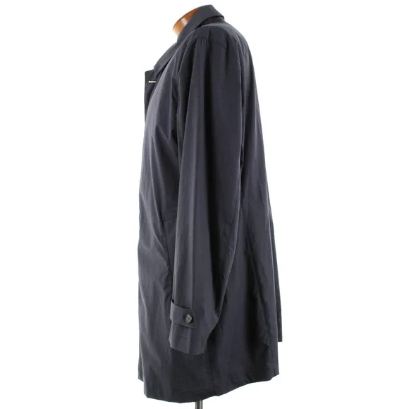 Schneiders Button Front Water Repellent Jacket Size 56 (46 US) In Blue Cotton - Picture 5 of 14